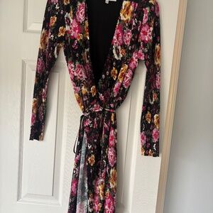 Charles Henry wrap dress